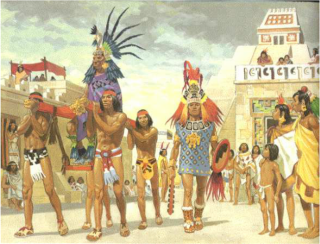 Mexica leave their homeland