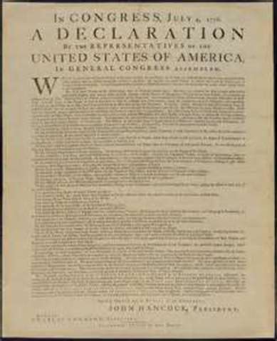 The Declaration of Independence
