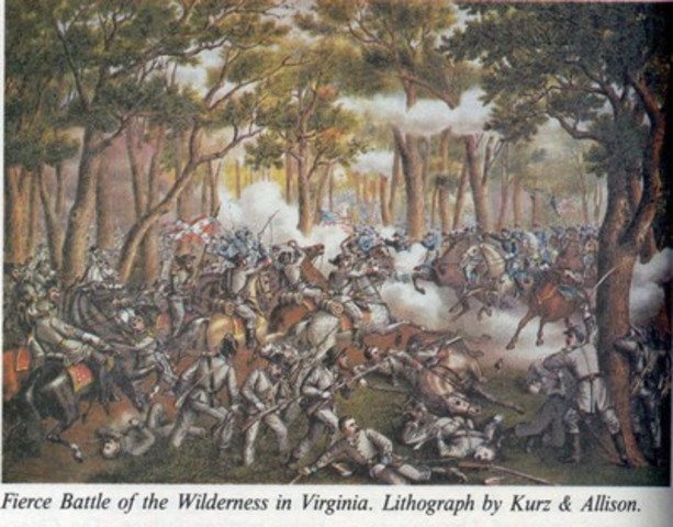 Battle of Wilderness, Virginia