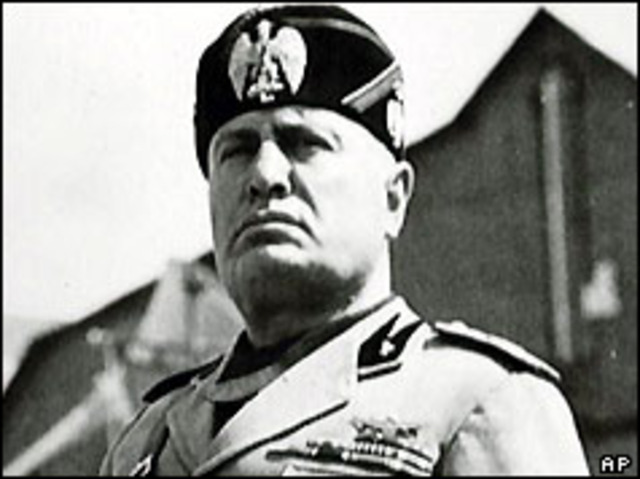 Mussolini's death