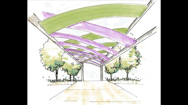 Purple captures 'spirit' in proposed design of Jessica Ridgeway park