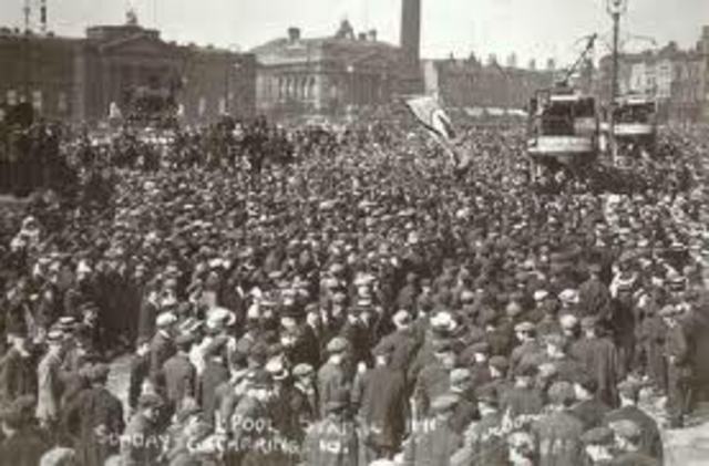 Two millions workers went on strike, the "General Strike" lasted for nine days