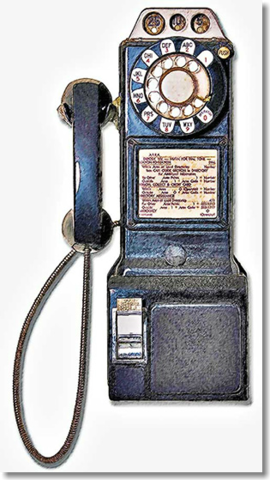 coin operated pay phone