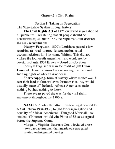 Civil Rights Act Overturned (1883)