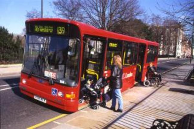 A Dennis Dart Low Floor Bus