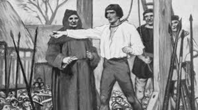 Perkin Warbeck's execution at the Tower of London