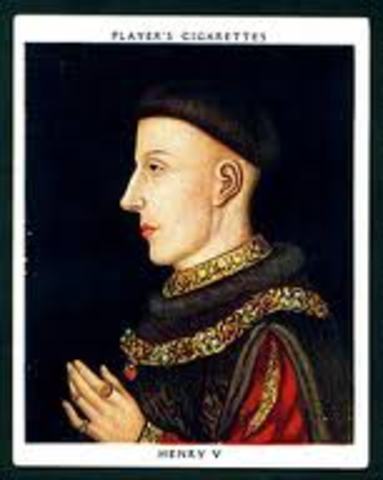 The reign of King Henry V
