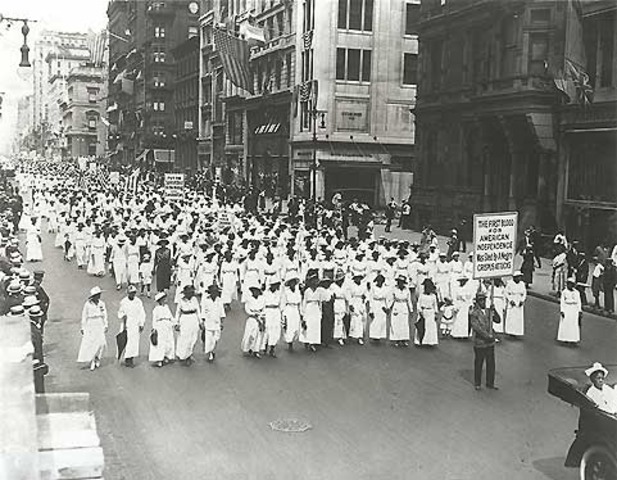 Political Protests on a Larger Scale