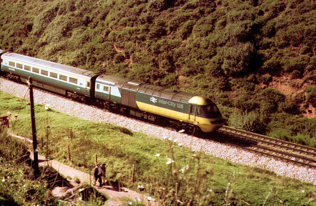 First Intercity train