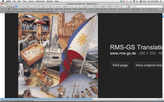 Insurrection agenst Spanish rule