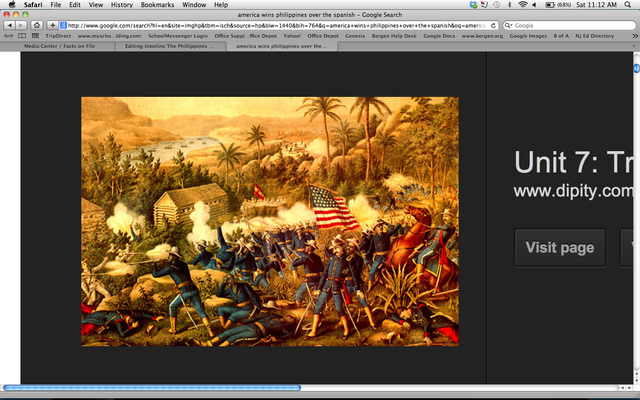 U.S. win the Philippines