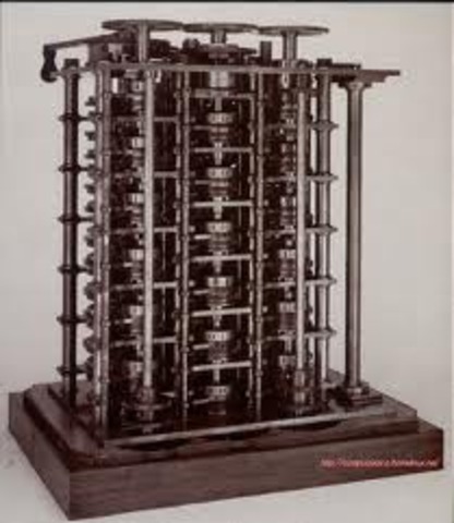 MAQUINA  DIFERENCIAL DE CHARLES  BABBAGE