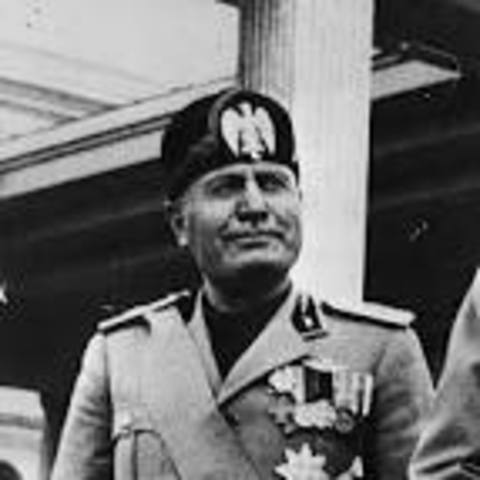 Mussolini takes power in Italy