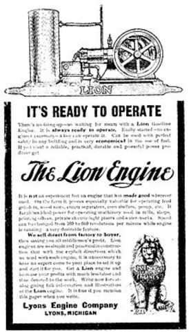 First petroleum powered internal combustion engine