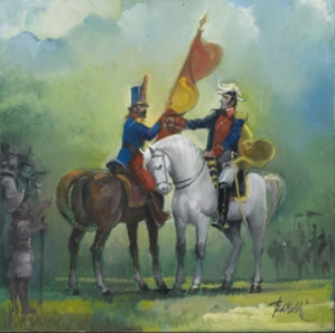 Nombramiento a presidencia y creacion de Cundinamarca