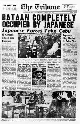 Japanese Forces Take Philippines