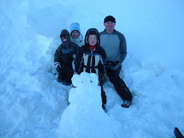 One of our skiing trips