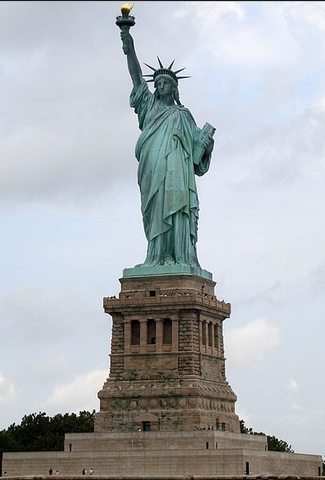 Construction of the Statue of Liberty