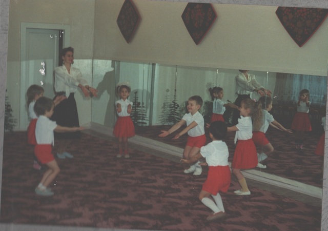 Занятие хореографией