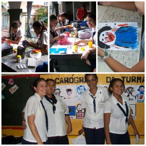 Aula Prática 4º ano/ Oficina de artes