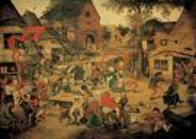 Die St. Georgs-Kirmes, Pieter Breughel d.J. (1564-1638)
