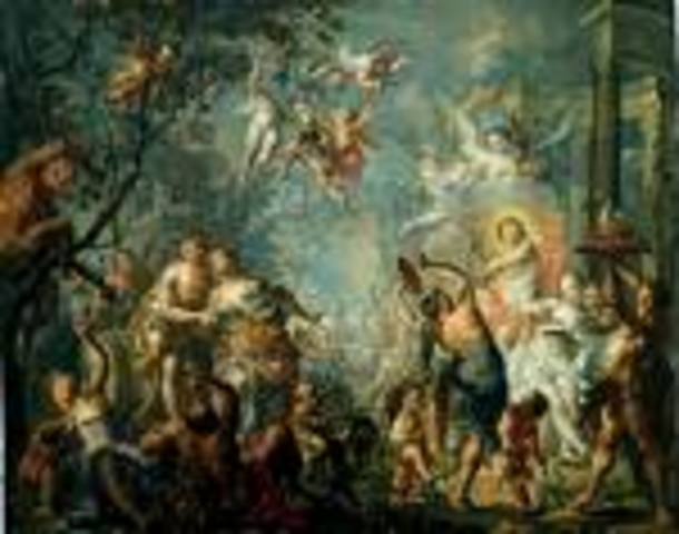 Mythologische Szene, Johann Georg Platzer (1704-1761)