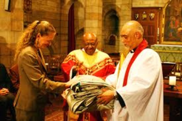 He was ordained as a priest