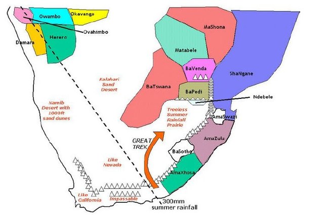 Boers leave Cape colony in the great trek