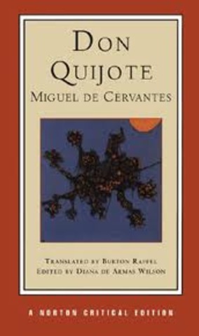 Published the first part of "Don Quijote"