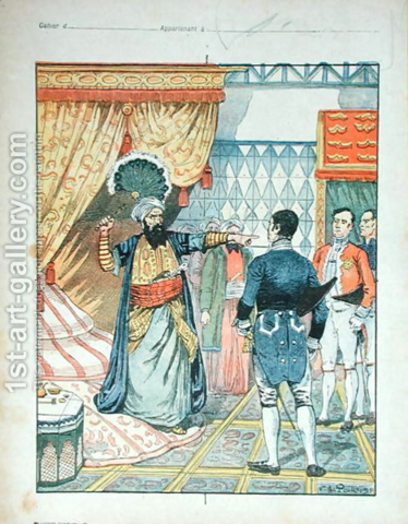 Assault of French Consul by Algerian