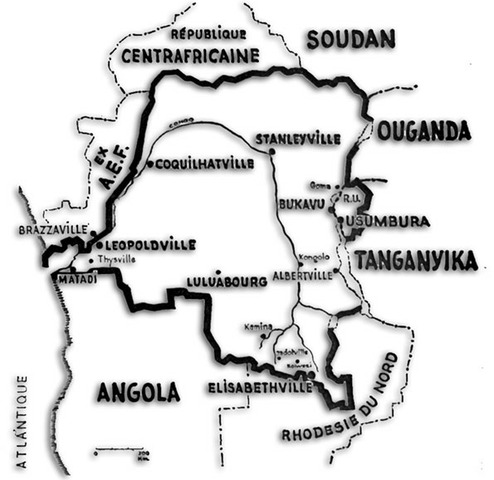 Divison of North and South Congo