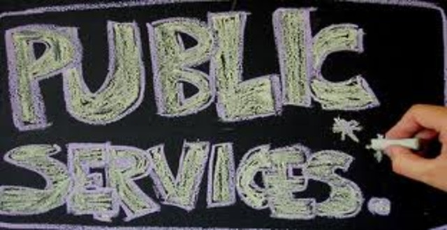 Public service under pres
