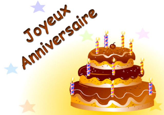 Mon anniversaire