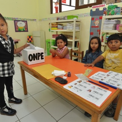 Timeline: la primera vez que vote en el jardin