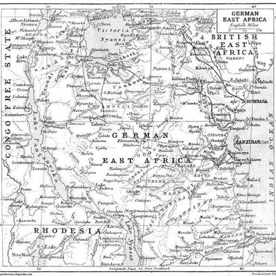 Timeline: German East Africa