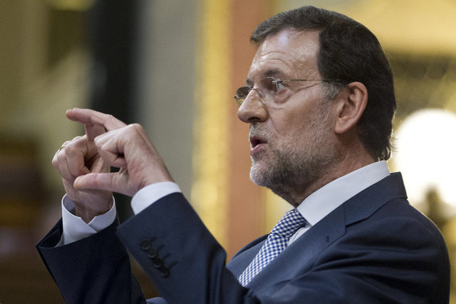 Mariano Rajoy anuncia retallades.