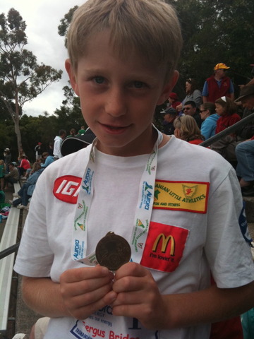 when i won the the state 4 by 100m event