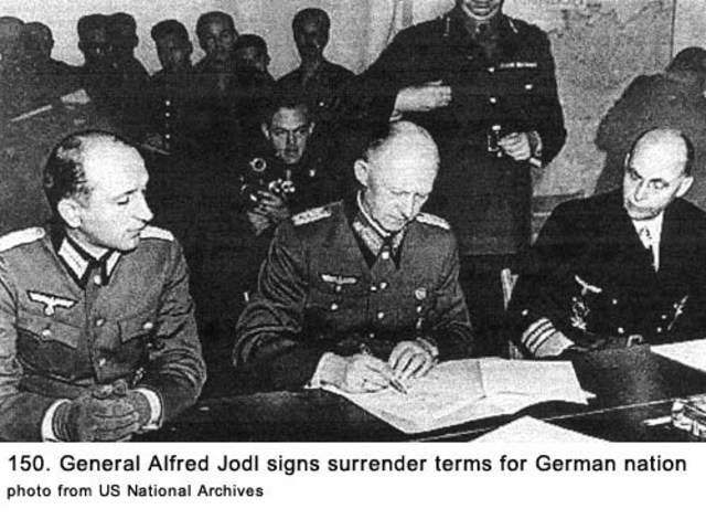 Surrendering of German Forces and Hitler Commits Suicide
