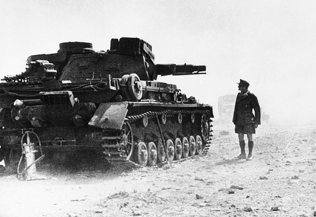 The German army invades North Africa.