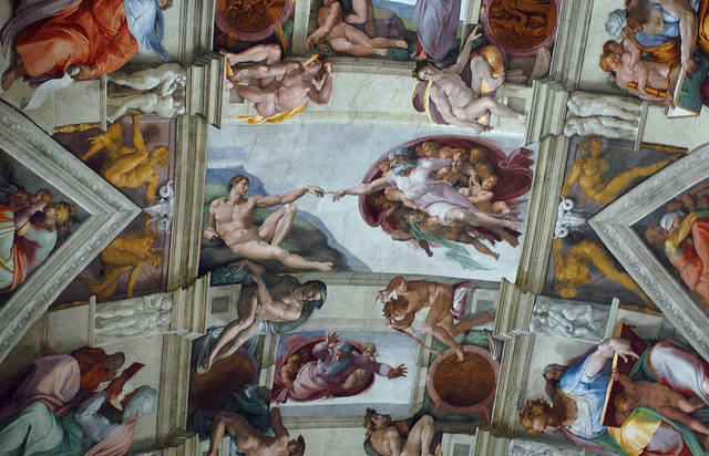 Michelangelo Paints the Sistine Chapel