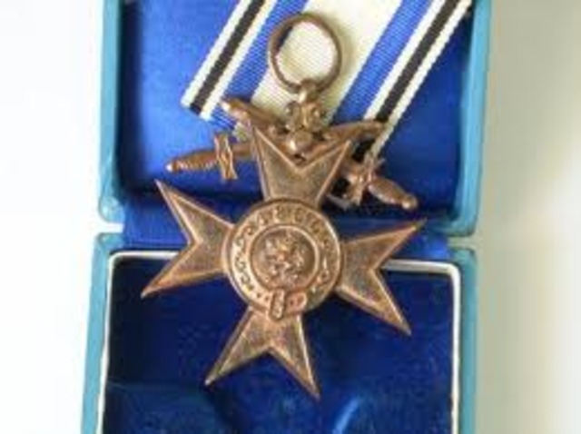 Hitler joined a Bavarian military at the age of 25