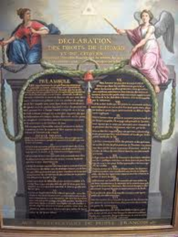 Decleration of the Rights of man and the Citizen