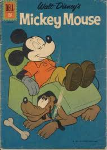 Pluto makes his first appearence in the Micky Mouse cartoon