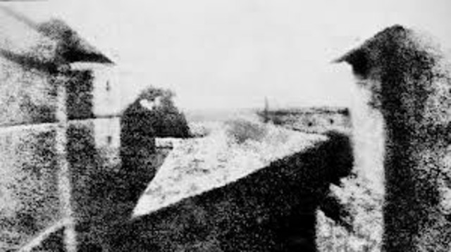First photography taken by Niepce