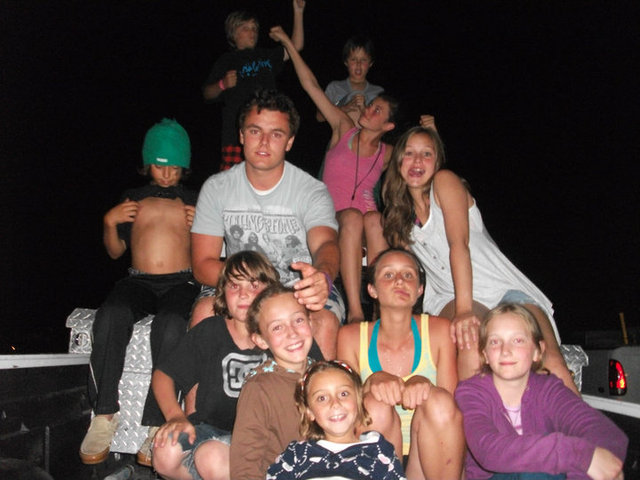 Sono andato in campeggio con gli amic