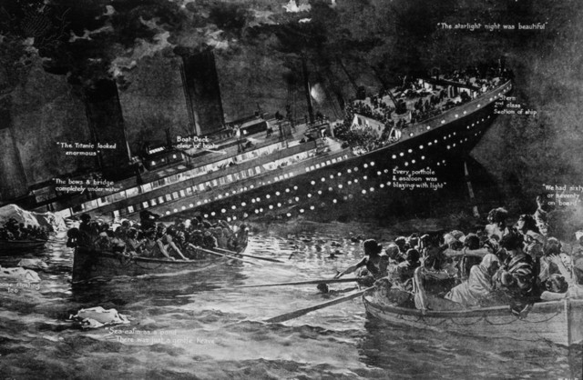 The Sinking Titanic