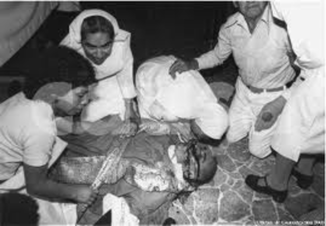 He was assassinated on 24 March 1980.