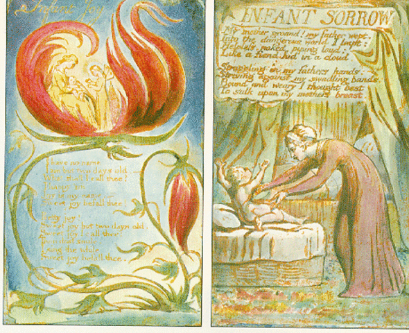 William Blake publishes Songs of Innocence