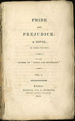 Jane Austen publishes Pride and Prejudice