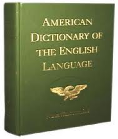 Noah Webster publishes An American Dictionary of the English Language